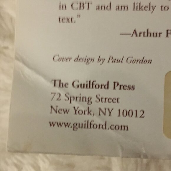 'Cognitive Therapy Techniques: A Practitioner's Guide' By Robert L. Leahy - Picture 6 of 7